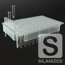 Analytical Sales & Services&nbsp;Select-A-Vial&trade;, 350µL Silanized Inserts in Racks Only