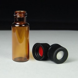 Analytical Sales & Services&nbsp;2mL Amber Screw Vials and Caps - for Spectra-Physics Autoamplers