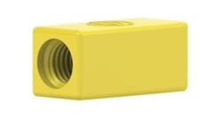 Analytical Sales & Services&nbsp;Tefzel Adapter, 1/4-28 Female to M6 Female