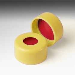 Analytical Sales & Services&nbsp;11mm Yellow Snap Caps with PTFE Liners