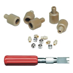 Analytical Sales & Services&nbsp;Custom Lite Touch PEEK Fittings Kit for 1/16″ OD Tubing
