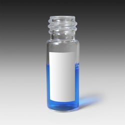 Analytical Sales & Services&nbsp;10mm, 12 x 32  2mL Clear Glass Wide Mouth Screw Vials with Marking Spots