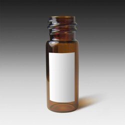 Analytical Sales & Services&nbsp;10mm, 12 x 32   2mL Amber Glass Wide Mouth Screw Vials with Marking Spots