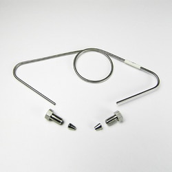 Analytical Sales & Services&nbsp;15µL SS Valco Sample Loop with End Fittings for W-Type Valves