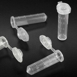 Analytical Sales & Services&nbsp;2.0mL PP Micro-Centrifuge Tubes with Conical Bottom and Attached Flat Caps