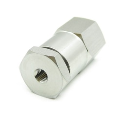 Analytical Sales & Services&nbsp;SS Micro Flow Inline Static Bed Mixer - Housing Only