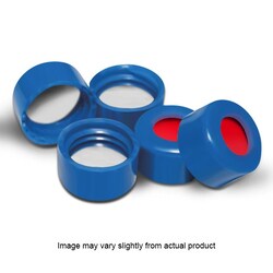 Analytical Sales & Services&nbsp;9mm Screw Caps with PTFE/Silicone Liners