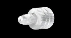 Analytical Sales & Services&nbsp;Kel-F Adapter, 5/16-24 Female to M6 Male