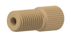 Analytical Sales & Services&nbsp;PEEK Flangeless Nut for 1/16
