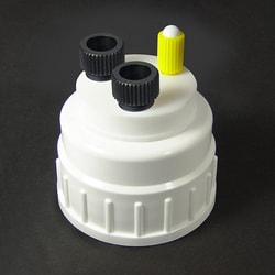 Analytical Sales & Services&nbsp;Canary Safe B53 Mobile Phase Cap, 2 Ports for 1/4