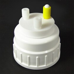 Analytical Sales & Services&nbsp;Canary Safe B53 Mobile Phase Cap, 2 Ports for 3/16