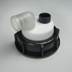 Analytical Sales & Services&nbsp;Prep Mobile Phase Safety Cap with One Port for 1/4