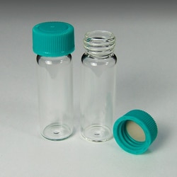 Analytical Sales & Services&nbsp;Vial Kit: 4mL (1 Dram) 15 x 45mm Clear Borosilicate Glass Screw Vials with Solid Teflon Lined Screw Caps