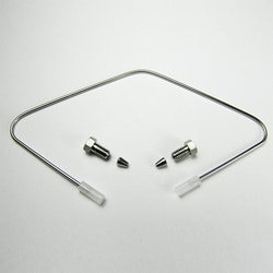 Analytical Sales & Services&nbsp;50µL SS Valco Sample Loop with End Fittings for W-Type Valves