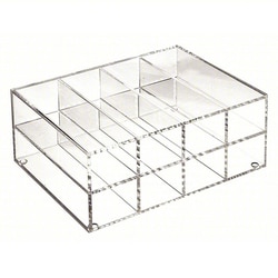 Analytical Sales & Services&nbsp;Horizontal Storage Rack for Up To Eight 80-well Microtube Racks