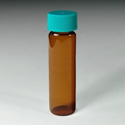 Analytical Sales & Services&nbsp;Vial Kit: 8mL (2 Dram) 17 x 60mm Amber Screw Vials with Solid Teflon Lined Screw Caps