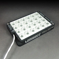 Analytical Sales & Services&nbsp;Lumidox II 24-Well, 18mm Spacing LED Arrays (with Lens Mat and Solid Base, for 1 Dram TCR) - 660-Deep Red