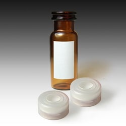 Analytical Sales & Services&nbsp;MSQ Vial Kit: Amber Snap/Crimp Vials with Marking Spot and Caps with PTFE/Silicone Liners