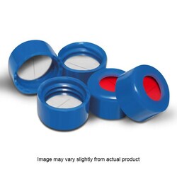Analytical Sales & Services&nbsp;9mm Screw Caps with Pre-Slit PTFE/Silicone Liners
