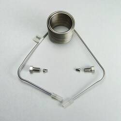 Analytical Sales & Services&nbsp;2mL SS Valco Sample Loop with End Fittings for W-Type Valves