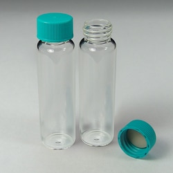 Analytical Sales & Services&nbsp;Vial Kit: 11mL (3 Dram) 19 x 65mm Clear Screw Vials with Solid Teflon Lined Screw Caps