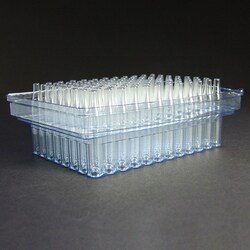 Analytical Sales & Services&nbsp;1mL Tapered/Flat-Bottom Clear Glass Inserts in Vial Loader