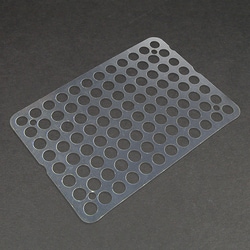 Analytical Sales & Services&nbsp;Top PFA Sheet for 96 Position Radiochemistry Reactor