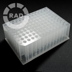 Analytical Sales & Services&nbsp;1ml TrueTaper 96-Well Collection Plate with 50uL Tapered-Bottom Wells, Irradiated