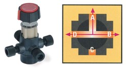 Analytical Sales & Services&nbsp;4 Port 3-Way Flow Switching Valve