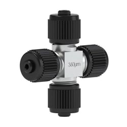 Analytical Sales & Services&nbsp;Ultra High Pressure PEEK/SS Micro Cross for 360µm OD Tubing