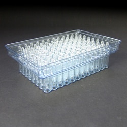 Analytical Sales & Services&nbsp;0.7mL Tapered/Round-Bottom Clear Glass Inserts in Vial Loader