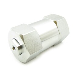 Analytical Sales & Services&nbsp;SS High Flow Inline Static Bed Mixer - Housing Only