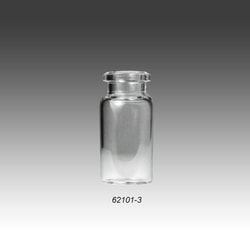 Analytical Sales & Services&nbsp;20mm, 10mL, 23 x 46mm Clear Borosilicate Glass Crimp Head Space Vial with Beveled Top and Flat Bottom