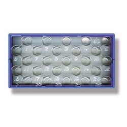 Analytical Sales & Services&nbsp;Stackable Vial Rack/Insert Tray, 25 Position for 12mm Vials