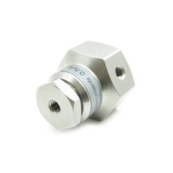 Analytical Sales & Services&nbsp;SS Micro Flow 0.5µL Binary Tee Static Bed Mixer - Complete Assembly