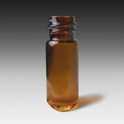 Analytical Sales & Services&nbsp;10mm, 12 x 32,  2mL Amber Glass Round Bottom Wide Mouth Screw Vials