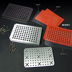 Analytical Sales & Services&nbsp;Bottom Rubber Mats for 96 Well Microscopy Reactor