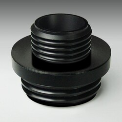 Analytical Sales & Services&nbsp;Thread Adapter, Converts Butress L-10 to GL45 Cap