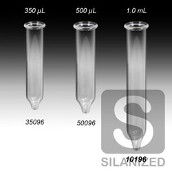Analytical Sales & Services&nbsp;1.0mL Silanized Glass Inserts