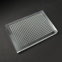 Analytical Sales & Services&nbsp;384-Well Glass Microplate, 24µL Volume per Well