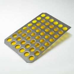 Analytical Sales & Services&nbsp;48 Hole Kapton Plate (0.3mil Liner) with Chamfered Corners