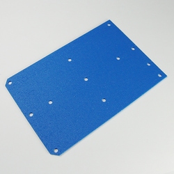 Analytical Sales & Services&nbsp;Blue Fluorosilicone Mats for 48 Well (12mm OD) Reaction Blocks