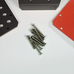 Analytical Sales & Services&nbsp;SS Phillips Flat Head Screws, 6-32 Thread Size, 1-1/4