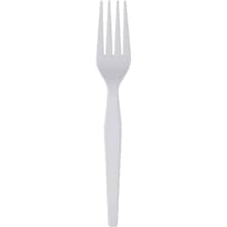 Enterprise Technology Solutions&nbsp;Dixie Foods  Forks, Heavywt Plastic, 7-1/10