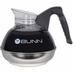 Enterprise Technology Solutions&nbsp;Bunn  12-Cup Unbreakable Decanter, Regular, Black Handle