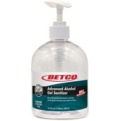 Enterprise Technology Solutions&nbsp;Betco Corporation  Hand Sanitizer, Gel, Alcohol-Based, 500ml, Clear