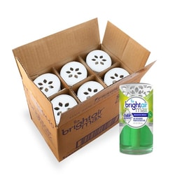 Enterprise Technology Solutions&nbsp;Bright Air  Air Freshener, Meadow Breeze, 4 oz, 6/CT, Green