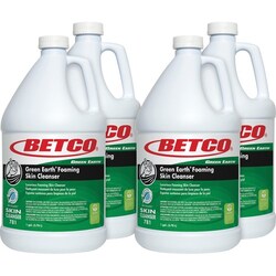 Enterprise Technology Solutions&nbsp;Betco Corporation  Skin Cleanser, Foaming, Green Earth, 1 Gal, 4/CT, Green
