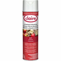 Enterprise Technology Solutions&nbsp;Claire Manufacturing Co  Air Freshener,Deodorizer,Apple Scent,Handheld,10 oz