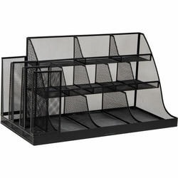 Enterprise Technology Solutions&nbsp;EMS Mind Reader LLC  Condiment Organizer,3-Tier,14-Comprmt,Mesh,24